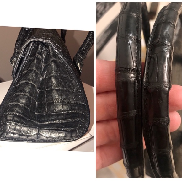 Nancy Gonzalez Black Crocodile Handbag 👜 - Picture 8 of 8
